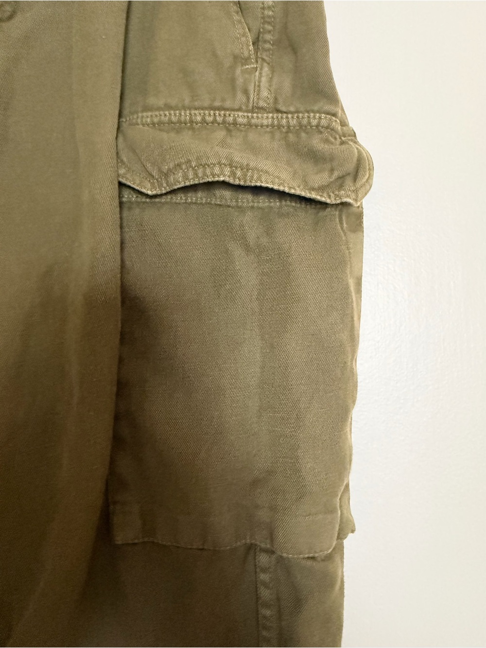 Nili Lotan Olive Utility Cargo Pants - Picture 3 of 5